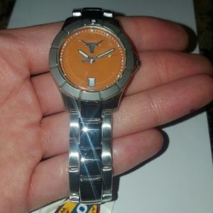 Never worn Fossil University of Texas watch