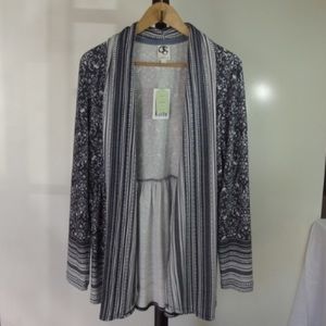 Blue Anthropologie Cardigan