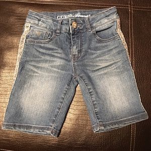Guess denim girls shorts