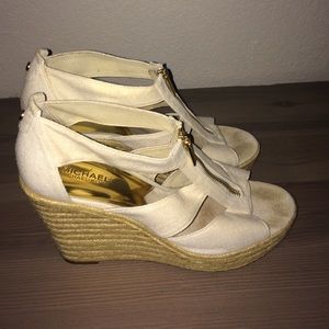Michael Kors zip front espadrilles