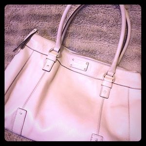 Large kate spade tan purse