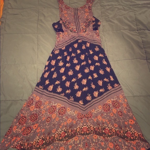 Free People Floral Maxi Dress - Never been worn!