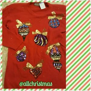 Marisa Christina Christmas Sweater LAST CALL