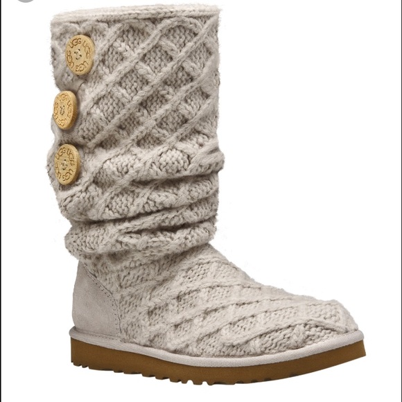 UGG Classic Cardy Knit Boots
