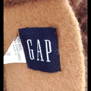GAP Accessories - Gap brown and tan wool striped plaid scarf. GAP Accessories - Gap brown and tan wool striped plaid scarf.