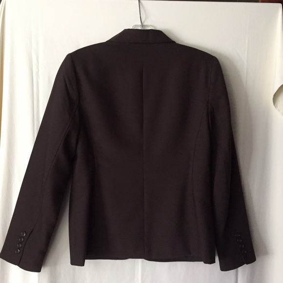 Ann Taylor 2-pc pant suit. Fully Lined. Brown. - Picture 2 of 4