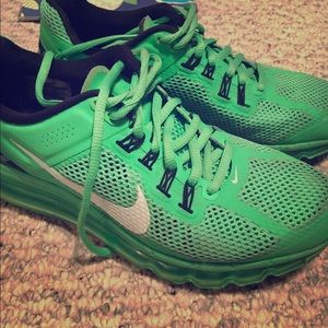 Nike Air Max lime green!🍀PRICE DROP!!