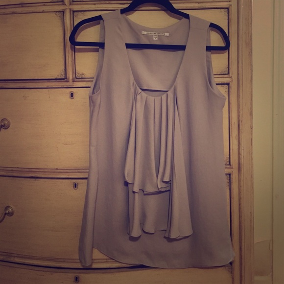 Gray blouse