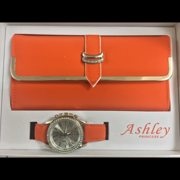Ashley Ladies Watch with Wallet - Picture 3 of 4