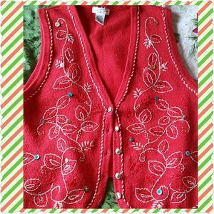 LAST CALL Ugly Christmas Sweater Cardigan Vest