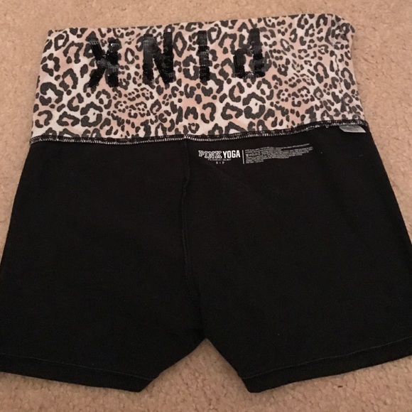 PINK yoga shorts
