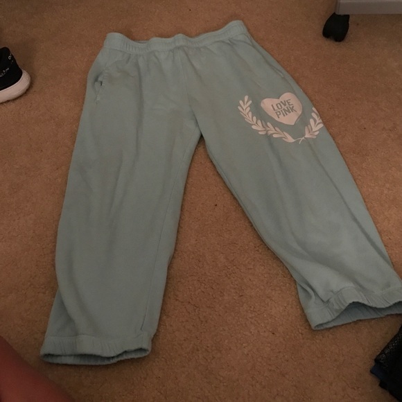 PINK sweat capris