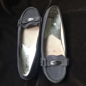 MICHAEL KORS Suede Flats Loafers