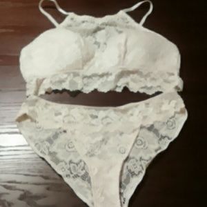 Bra and panties set from adore me never worn