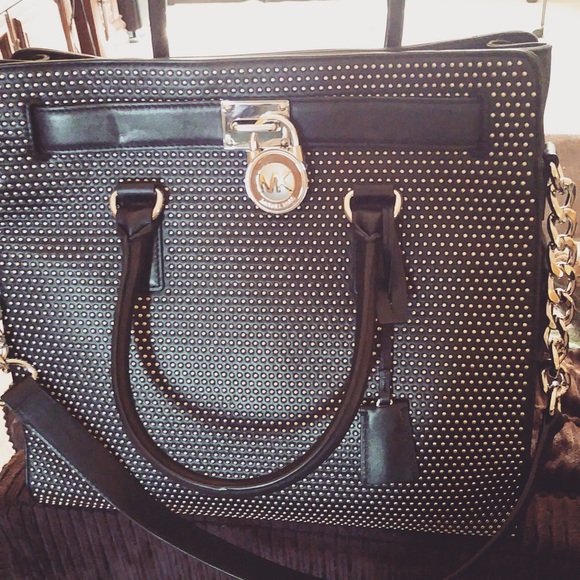 Auth MK Hamilton Bag w/ Hardware *Black Fri Deal!*