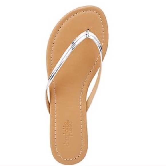 Charlotte Russe Shoes - NWT Charlotte Russe Metallic Sandals sz 10
