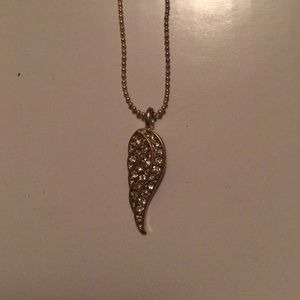 Angel wing necklace