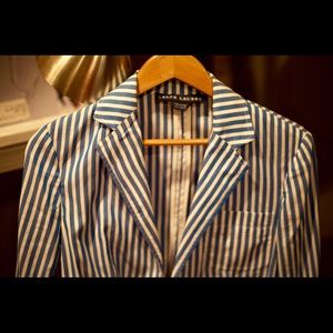 Ralph Lauren Striped Blazer