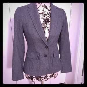 Banana Republic Gray Blazer Size 0P