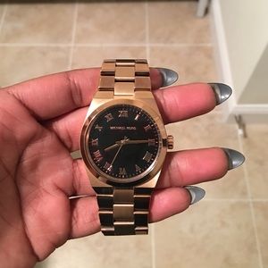 Rose Gold Michael Kors watch