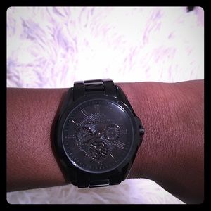 Black Vince Camuto watch