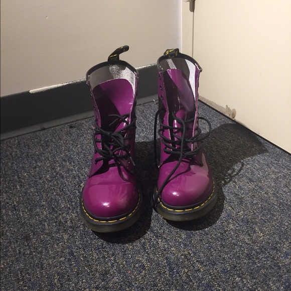 New purple Doc Martens