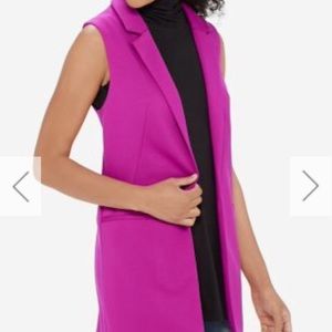 The limited Notch Lapel Sleeveless Jacket