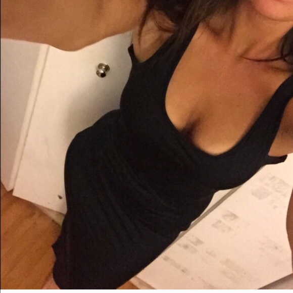 BLACK MAXI DRESS - Picture 2 of 4