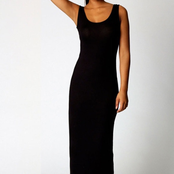 BLACK MAXI DRESS - Picture 4 of 4