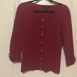 White House black market red sweater