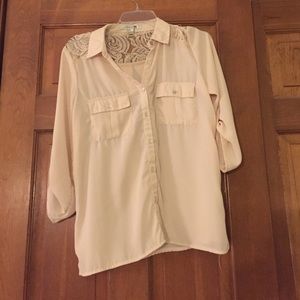 Forever 21 button down blouse