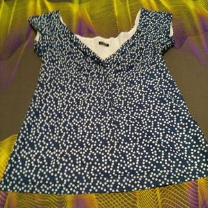 J. Crew Polka Dot Blouse