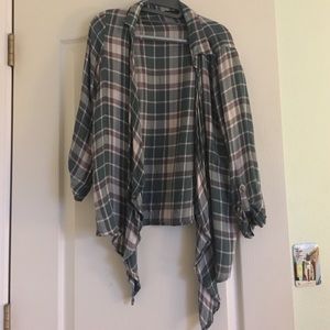 Flannel Cardigan!