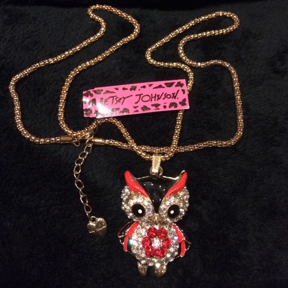 Betsy Johnson  Owl Necklace NOT AUTHENTIC