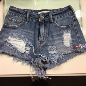 Limited edition CoorsLight high waisted shorts