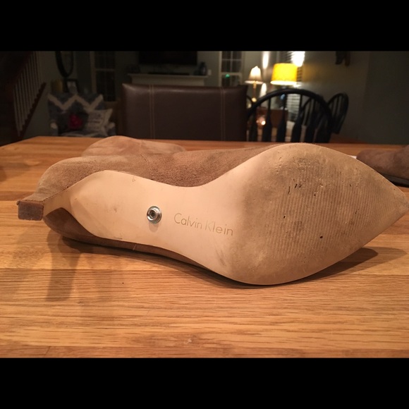 Calvin Klein Suede Bootie - Picture 3 of 3