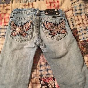 Miss Me Capris size 8 girls