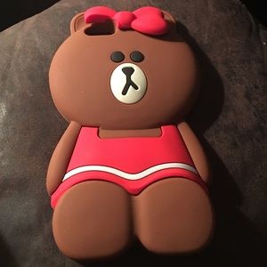 Teddy bear IPhone 6/6s plus case