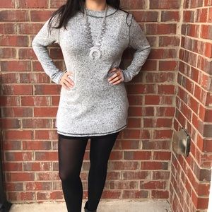 🌟 Soft gray tunic sweater 🌟