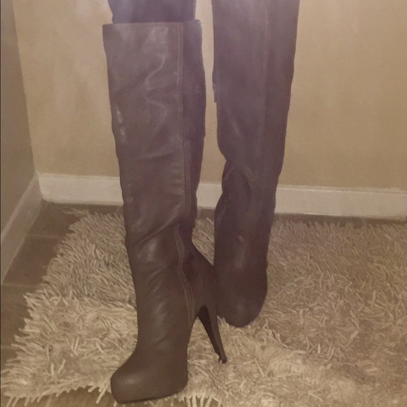 Leather & Suede Winter Boots