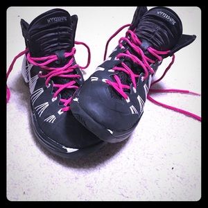 2013 black and white Nike hyperdunks