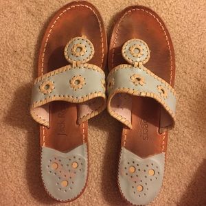 Light blue Jack Rogers