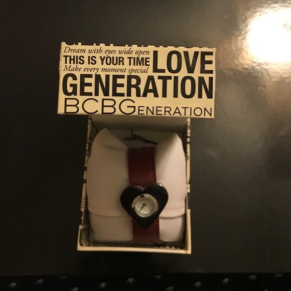 BCBG watch (red)