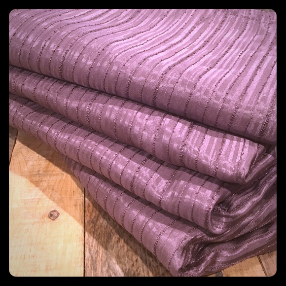 Eclipse Accents Blackout Curtains In Heathered Plum Poshmark