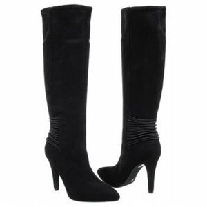 BCBGeneration Eclipse Womens Black Heeled Boots