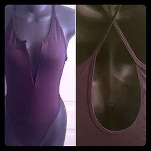 🏴Black Deep V bodysuit🏴