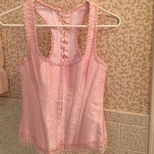 Pink corset size small
