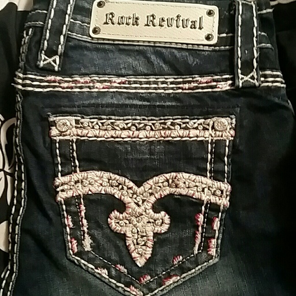 Rock Revival jeans "urban red"