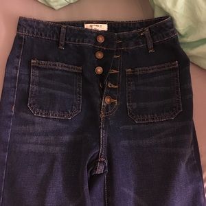 Bell bottom jeans