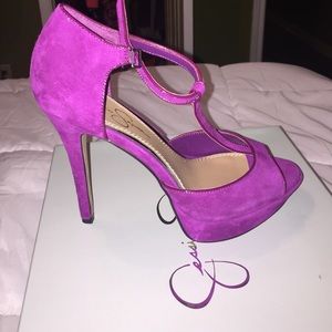 Fuchsia Jessica Simpson Heel